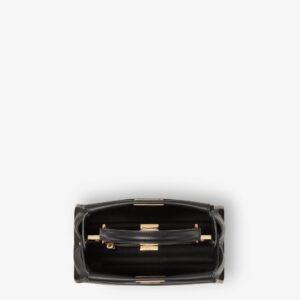 Peekaboo Mini Black leather bag - Image 4
