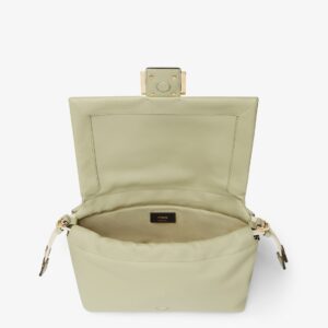 Mamma Baguette Medium Sage green nappa leather bag - Image 4
