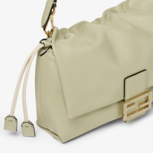 Mamma Baguette Medium Sage green nappa leather bag - Image 5