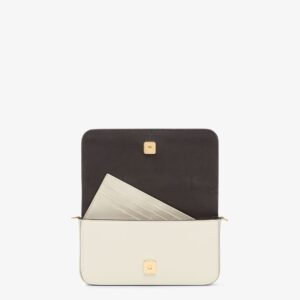 Fendigraphy Wallet On Chain White leather wallet - Image 3