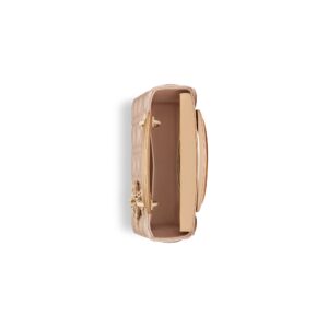 Small Lady Dior Bag Two-Tone Trench Beige and Biscuit Cannage Lambskin - Image 4
