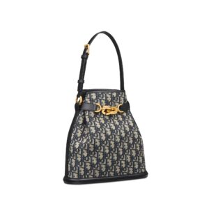 Medium C'est Dior Bag Blue Dior Oblique Jacquard - Image 5